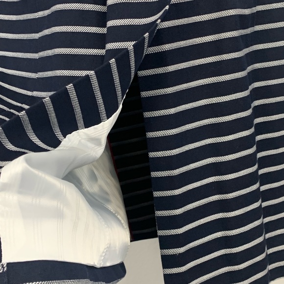 NWT Talbots Trench Coat Size Small Blue - Picture 14 of 17